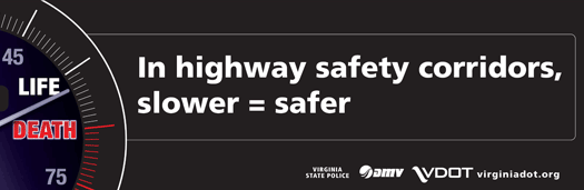 Highway Safety Corridor billboard