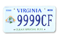 This plate was issued to qualifying vehicles registered before July 1, 2006.